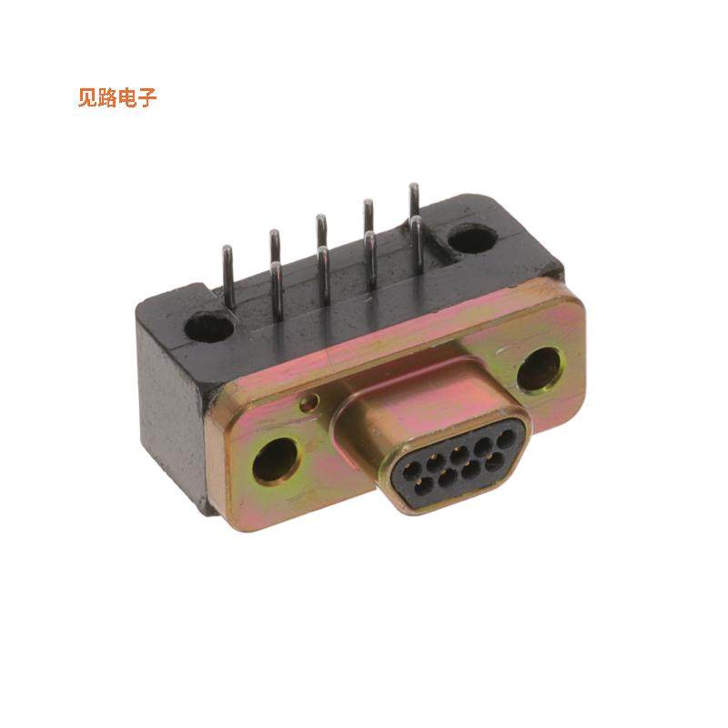 M83513/10-A01CN -[全新CONN MICRO-D PLUG 9POS R/A SLDR]