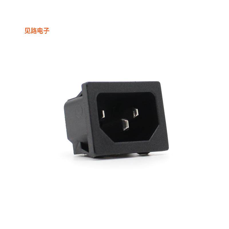 IO-C14PP-48 -原装[IEC C14 PUSH ON PANEL MOUNT W. 4IE