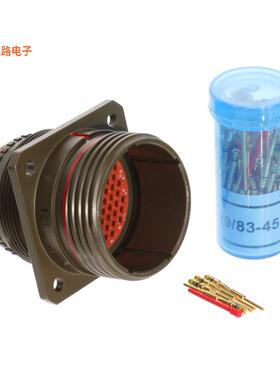 M28840/10AG1P1 -[全新CONN, WALL MT RECPT, SIZE 25, CA]