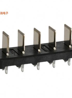 5787446-1 -[全新CONN HDR 5POS 5.00MM KINKED PIN]