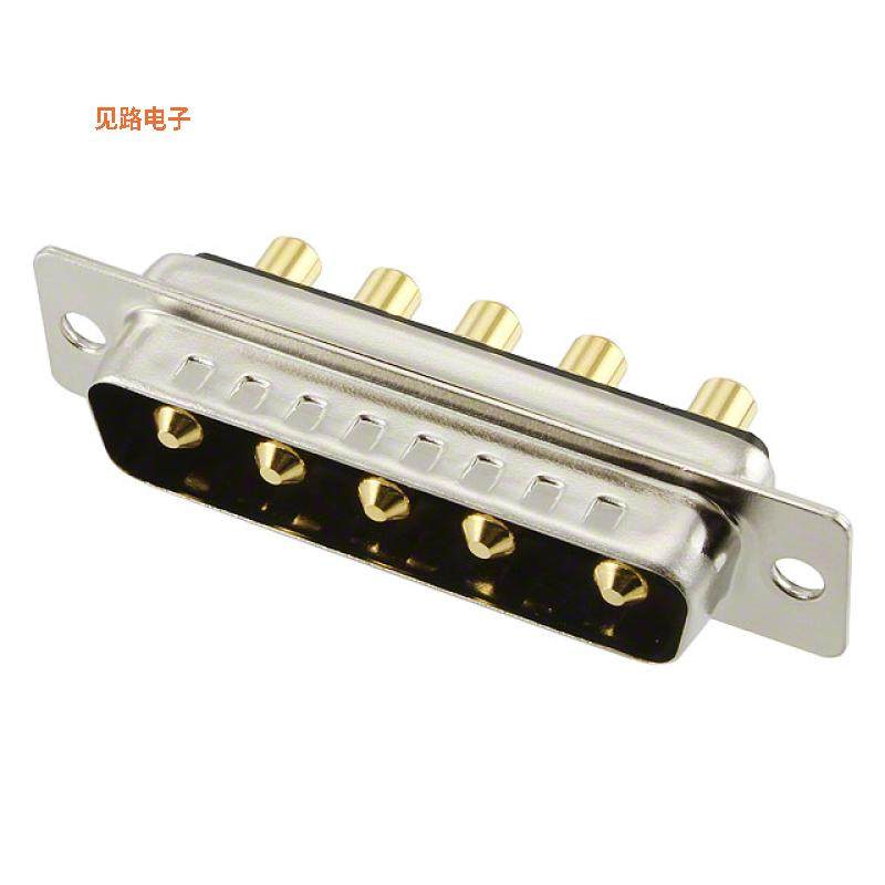 681M5W5103L001 -[全新CONN D-SUB PLG 5POS PNL MNT SLDR]