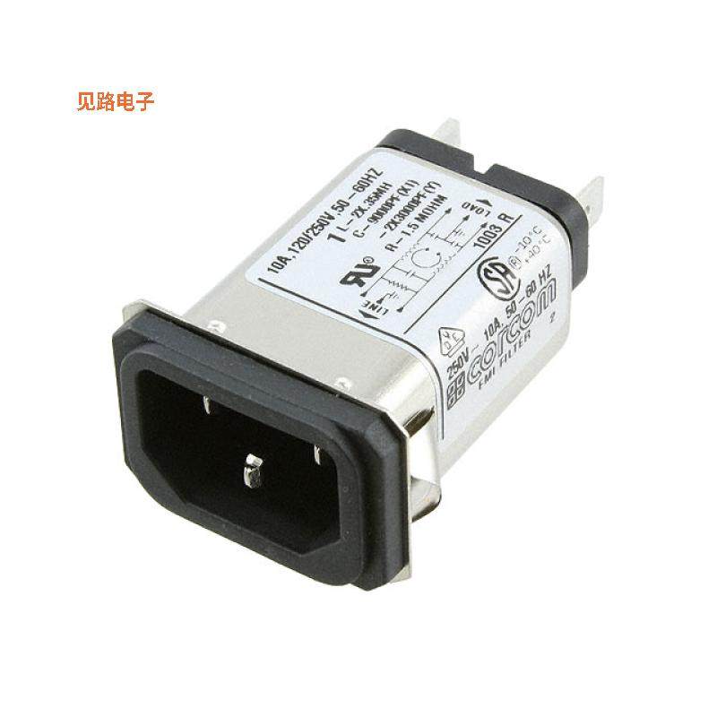 10EAS1 -原装[PWR ENT RCPT IEC320-C14 PANEL QCIEC 320-C14