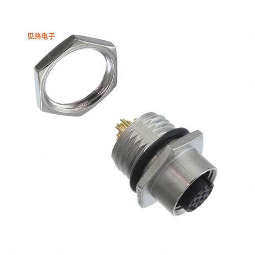 M12A-12PFFS-SH8001 -[全新CONN RCPT FMALE 12P SOLDER CUP]