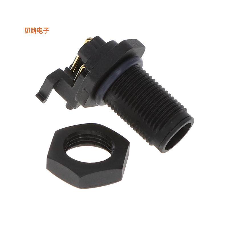 MSAP-03PMMR-SF8003 -[全新CONN M12 MALE RA 3PIN PLAST SLDR]