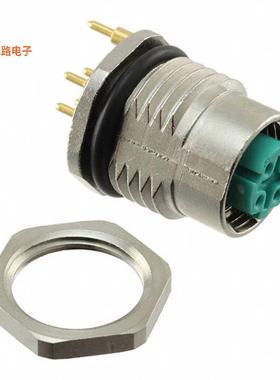 1456527 -原装[CONN RCPT FMALE 4POS GOLD SOLDER插座，母型插口