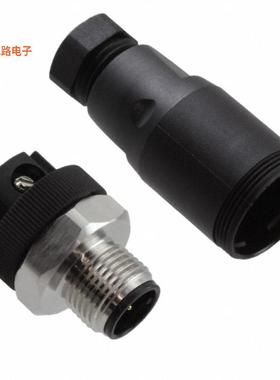 1553161 -原装[CONN PLUG MALE 4POS GOLD SCREW插头，公引脚