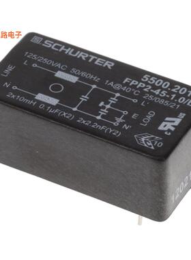 5500.2015 -原装[LINE FILTER 125V/250VAC 1A TH单相