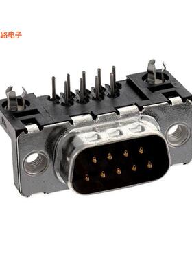 D09P33E4GL00LF -原装[CONN D-SUB PLUG 9POS R/A SOLDERD-Sub