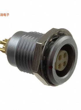821B004-203RF01 -[全新CONN RCPT FMALE 4P GOLD SLDR CUP]
