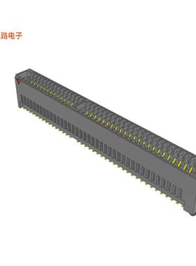 MECF-40-01-L-DV -[全新CONN EDGE DUAL FMALE 80POS 0.05]