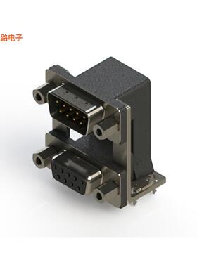 663-009-264-039 -[全新CONN D-SUB PLUG/RCPT 9P R/A SLDR]