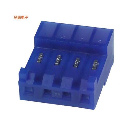 3-643821-4 -原装[CONN RCPT 4POS IDC 26AWG TIN插座