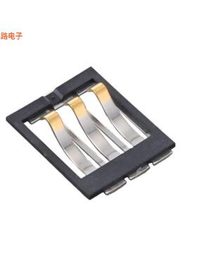009155003101006 -原装[CONN SPRING BATTERY 3POS SMD电池触点