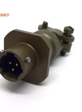MSW01A8-3P -原装[CABLE MOUNT RECEPTACLE插座，公形引脚
