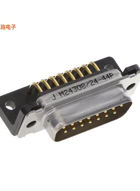 M24308/24-44P -原装[CONN D-SUB PLUG 15POS R/A SOLDERD-Sub