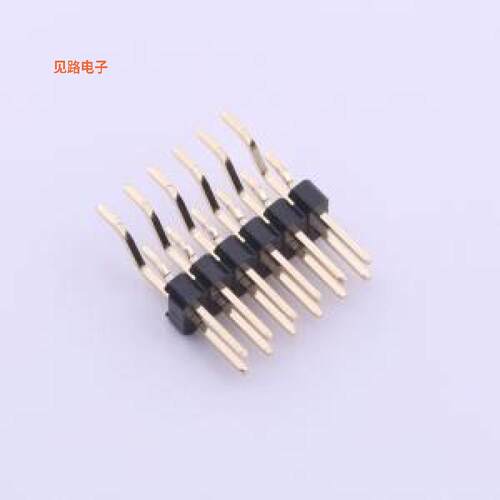 X6521WRS-2x06E-C60D87 -[原装排针SMD,P=2.54mm,卧贴