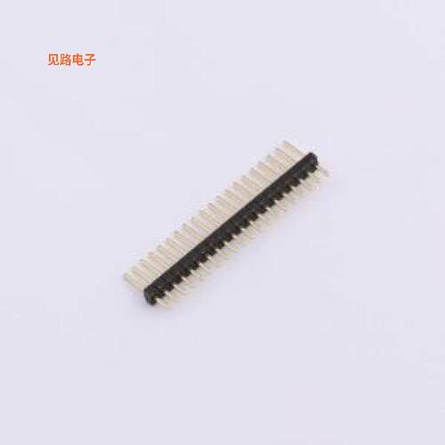 X1311WV-20J-C40D24 -[(X1311)1.27单排单塑插件,P=1.27mm排针