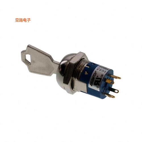 KO130OA126 -[全新SWITCH KEYLOCK 2POS DPDT 4A 125V]