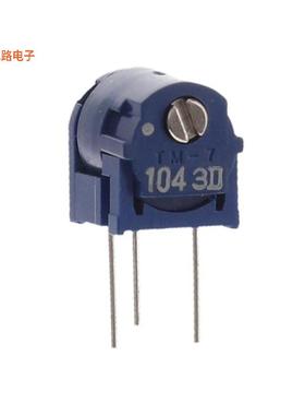 TM-7ES104 -原装[TRIMMER 100KOHM 0.5W PC PIN SIDE100 kOhms