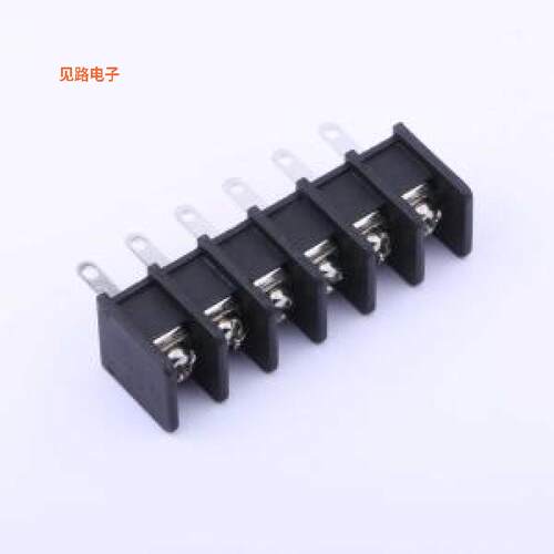 DBT30H-9.5-6P-BK-P -[原装栅栏式接线插件,P=9.5mm