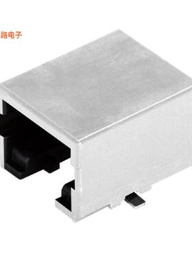 CRJ058-1H-SMT -原装[RJ JACK, 1 PORT, 8P8C, 6U, SHIEL插孔