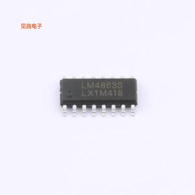 LM4863S(LX) -[原装音频功率放大器SOP-16
