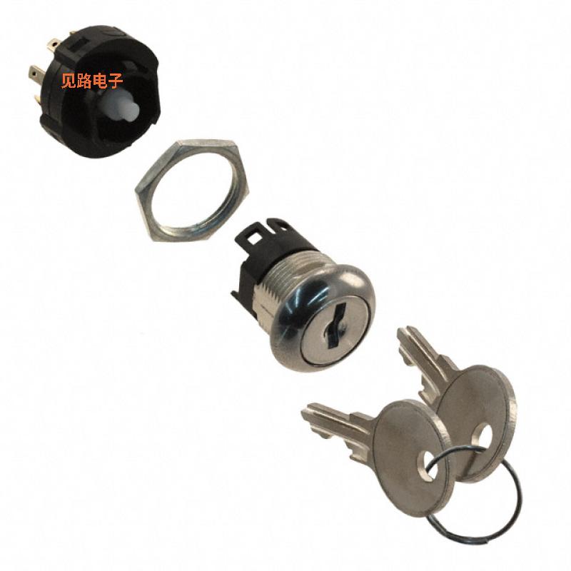 H2011U2F205NQ -[全新SW KEY 2POS DPDT 12A 125V 5PC]