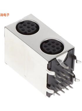 KMDGX-8S/8S-S4N -[全新CONN RCPT FMALE MIN DIN 8/8P SLD]