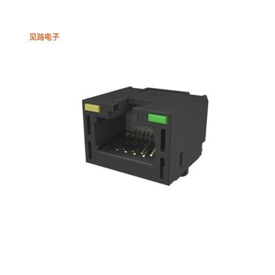 RJE3B1880412 -原装[8P8C, RA, CAT6, SMT, WITHOUT SHI插孔