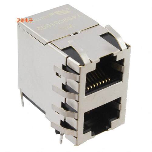 7499051002 -[全新CONN JACK 2PORT PCB]