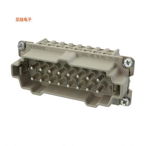 1215700000 -原装[INSERT MALE 16POS+1GND SCREW插件