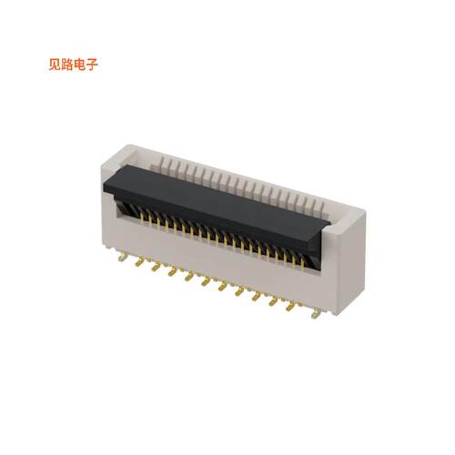 FFC2A36-30-0-T-R -[全新30W, 0.5MM, FFC CON, VERT, FLIP-]