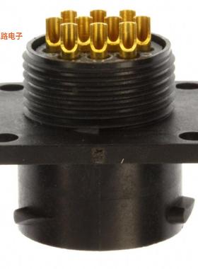 UTS012E10P -[全新CONN RCPT MALE 10P GOLD SLDR CUP]