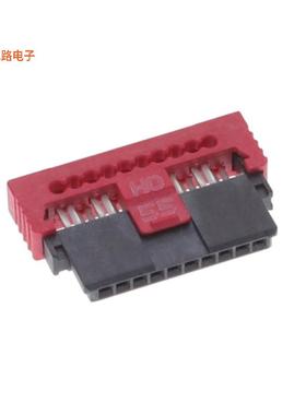 234465-E -原装[10-PIN, FEMALE,IDC2426POSITIVER/插座