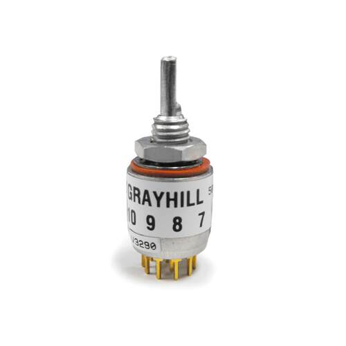 42M36-01-2-04N -[全新SWITCH ROTARY 4POS 1A 115V]