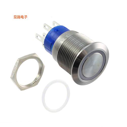 AV1910RG12Q04 -[全新SWITCH PUSHBUTTON SPDT 3A 250V]