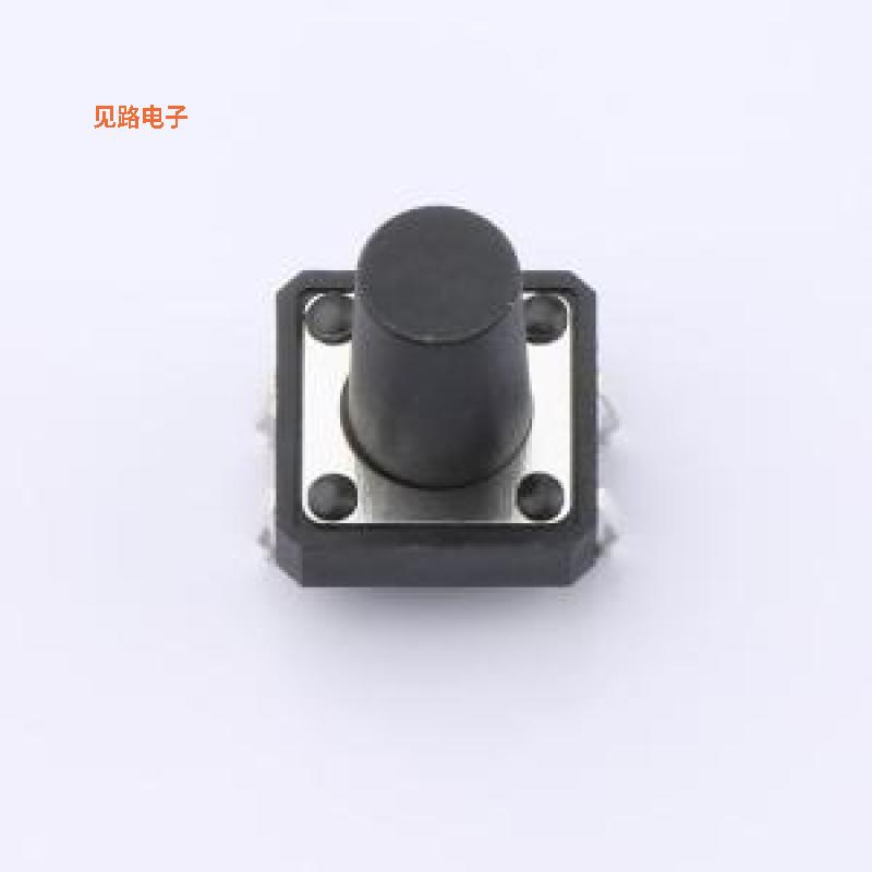 TS1103S-12x12x13DIP -[原装轻触开关插件-4P,12x12mm
