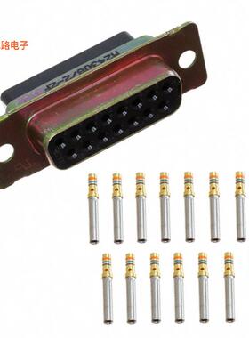 205557-2 -原装[CONN D-SUB RCPT 15POS CRIMPD-Sub