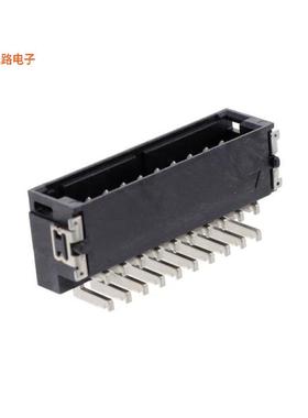 524617-E -原装[MAXIBR_QT M 2X10P RA SMT TIN BK接头