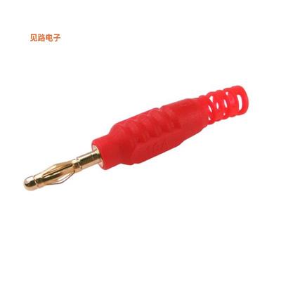 FCR7365R -原装[P18 2MM PLUG UNSHROUDED RED香蕉插头