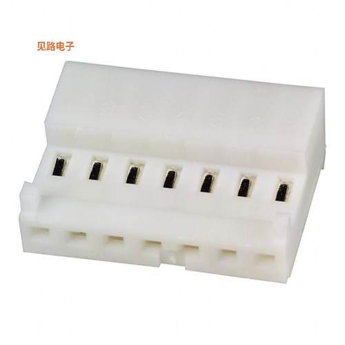 643814-7 -原装[CONN RCPT 7P IDC 24AWG TIN-LEAD插座