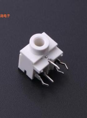 PJ-317-W -[5脚3级插脚立体耳机座 卧式插件音频(耳机)