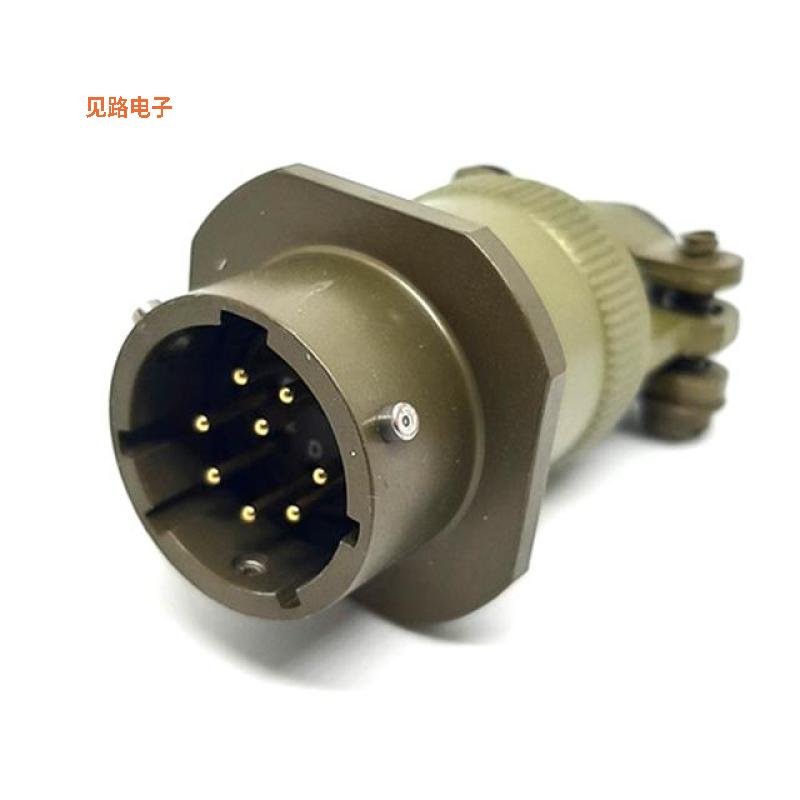 MSW01A12-8P -原装[CABLE MOUNT RECEPTACLE插座，公形引脚