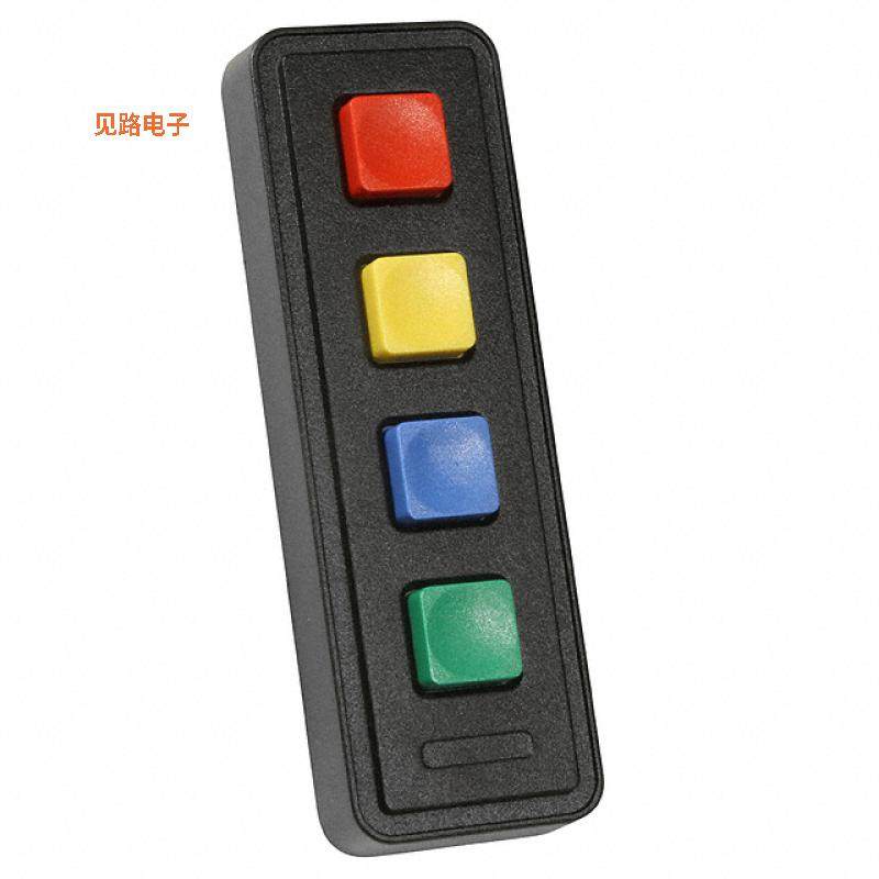 7202-0400203 -[全新SWITCH KEYPAD 4KEY 0.05A 24V]