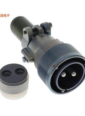 CA3106E24-9P-B-A240 -[全新CA-B 2C 2#4 PIN INLINE PLUG]