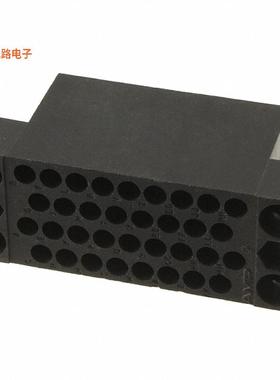 213802-1 -[全新CONN 34POS BLACK PNL MNT]