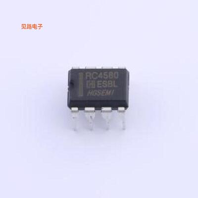 RC4580N -[原装运算放大器DIP-8