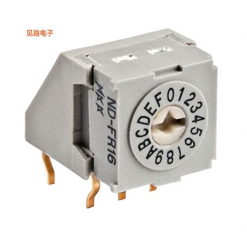 NDFR16H -[全新SWITCH ROTARY DIP HEX 0.1A 5V]