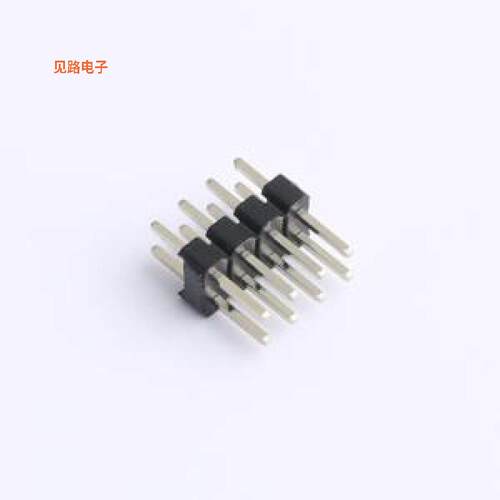DS1025-05-2x4P8BV1-B -原装[全金，黑色，直插 Type1 B级排针