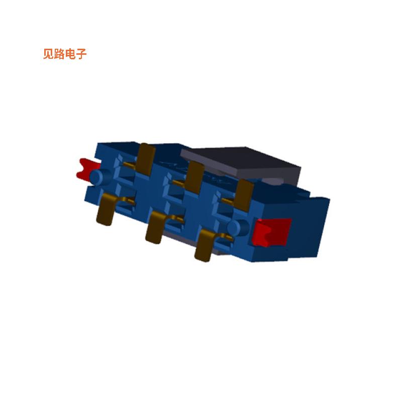 SSL11-J6A00-000001 -[全新CONN SSL RCPT 6POS SOLDER]